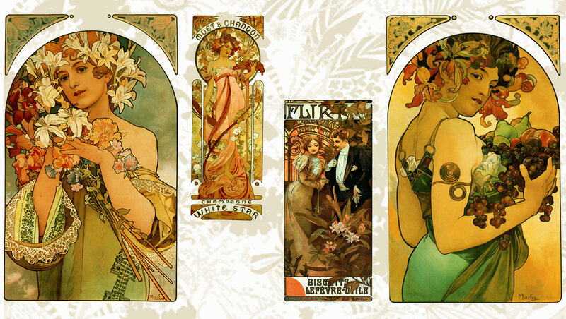 Art Nouveau poster collection