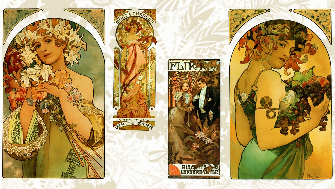 Art Nouveau poster collection