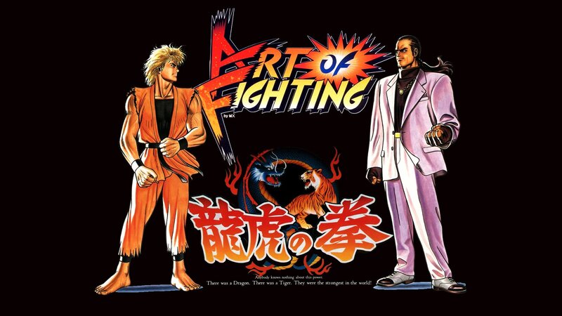 Art of Fighting game art