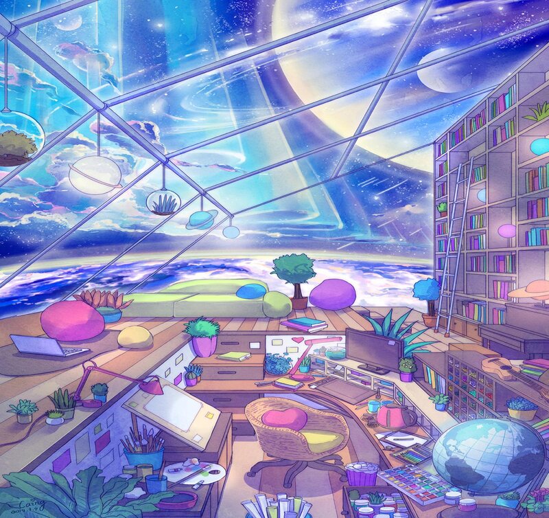 Art Studio with Space View