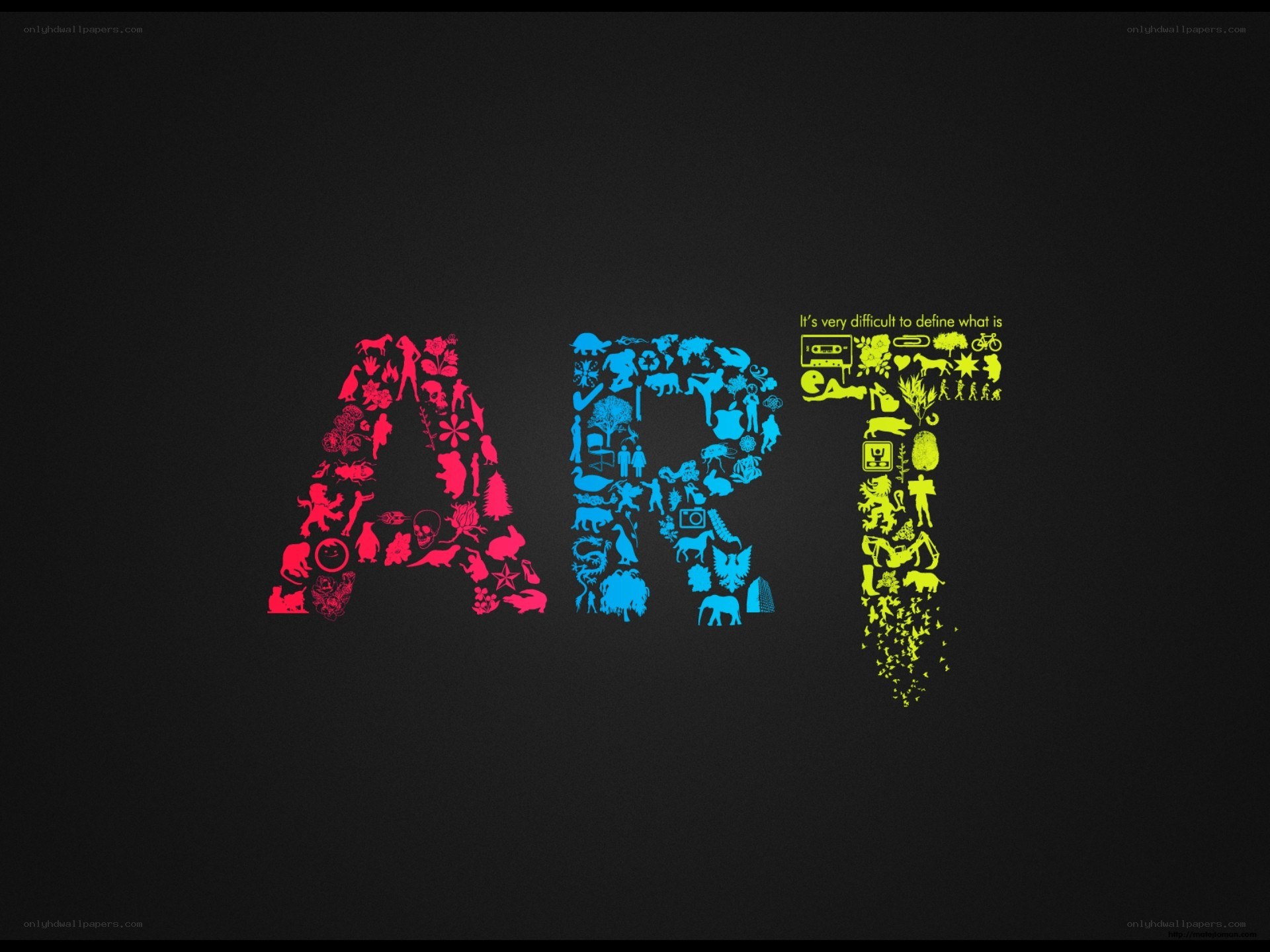 Art word design