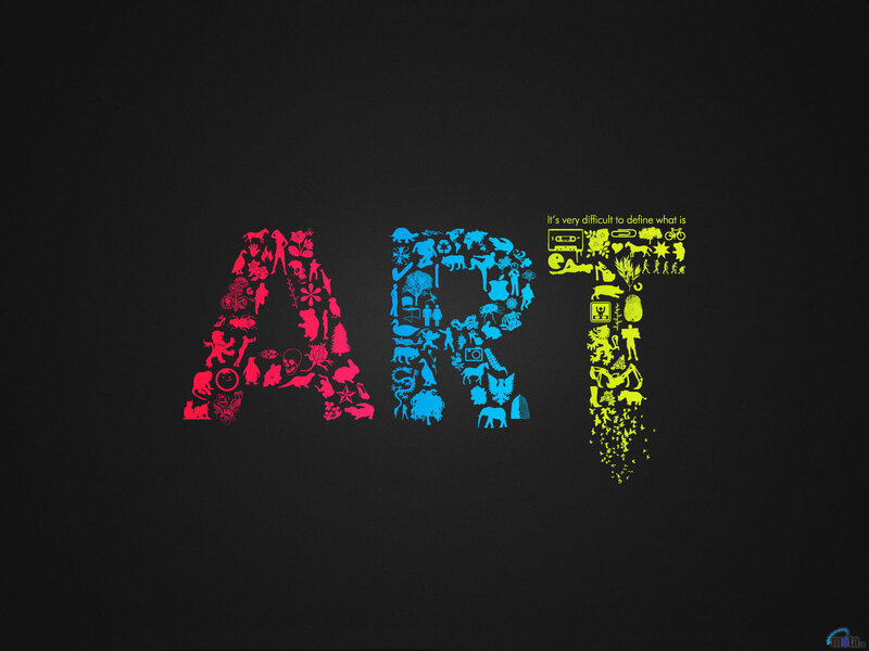 Art word design