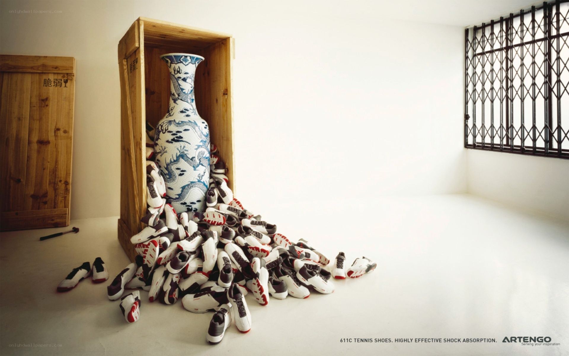 Artengo tennis shoes ad