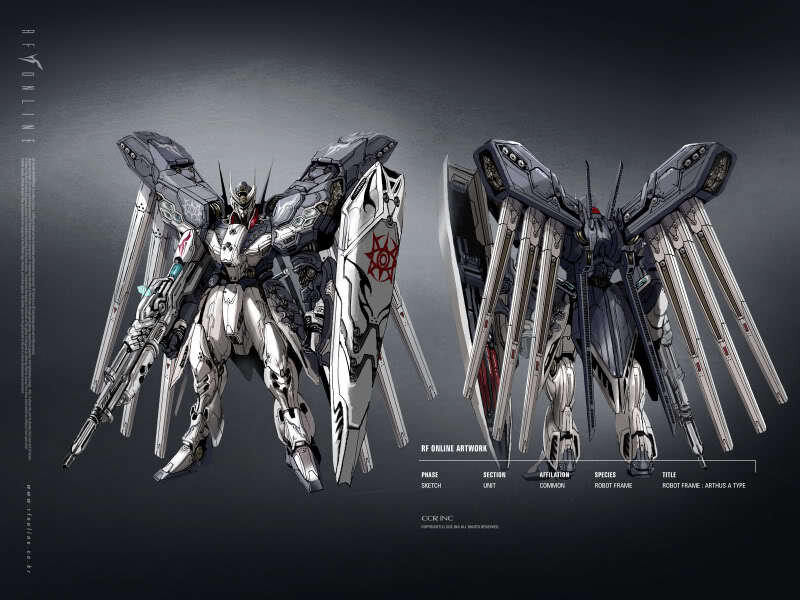Arthas A-Type robot frame