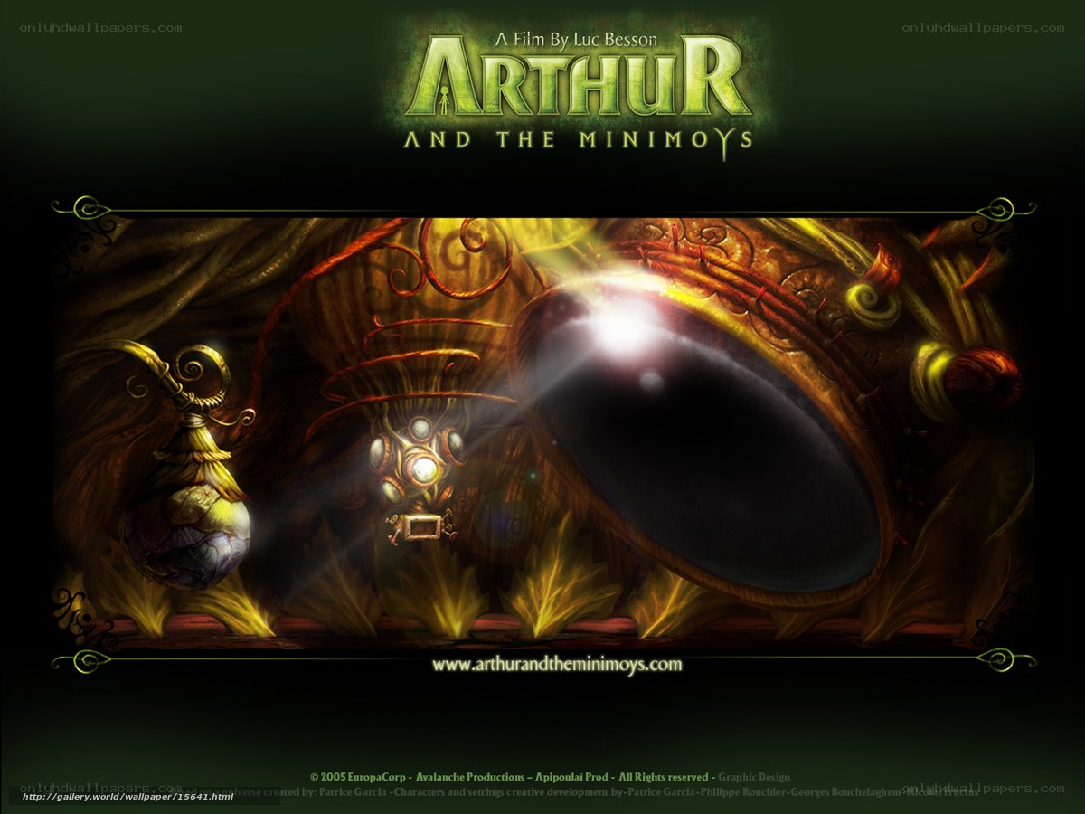 Arthur and the Minimoys movie art