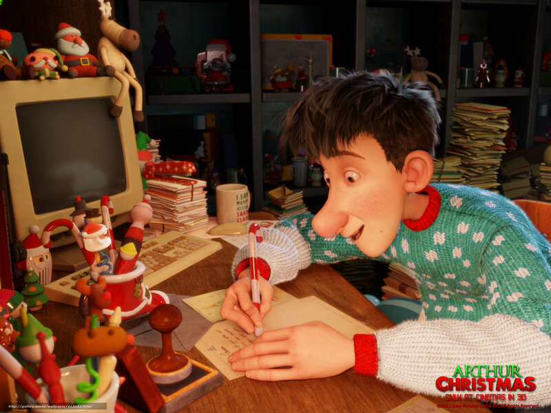Arthur writing a letter