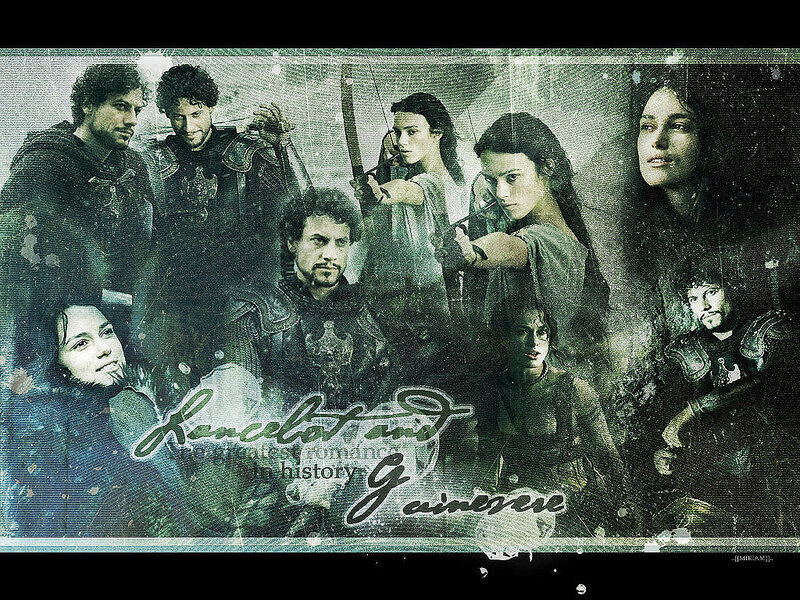 Arthurian legend collage