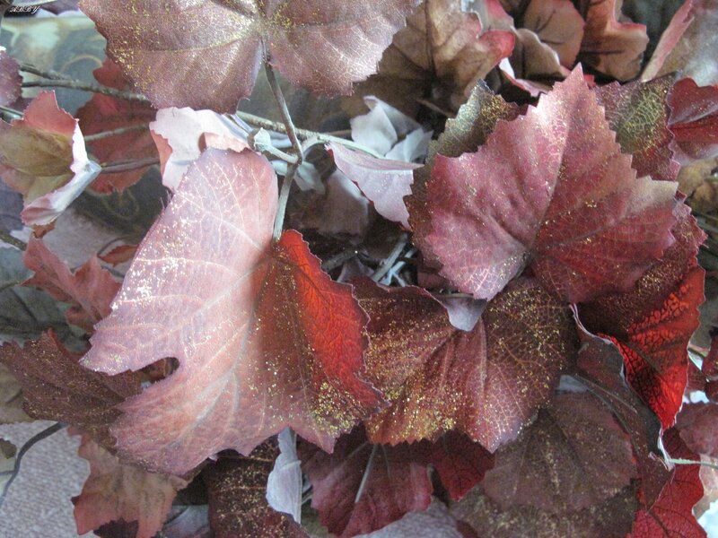 Artificial Autumn Leaves — Red, Autumnal