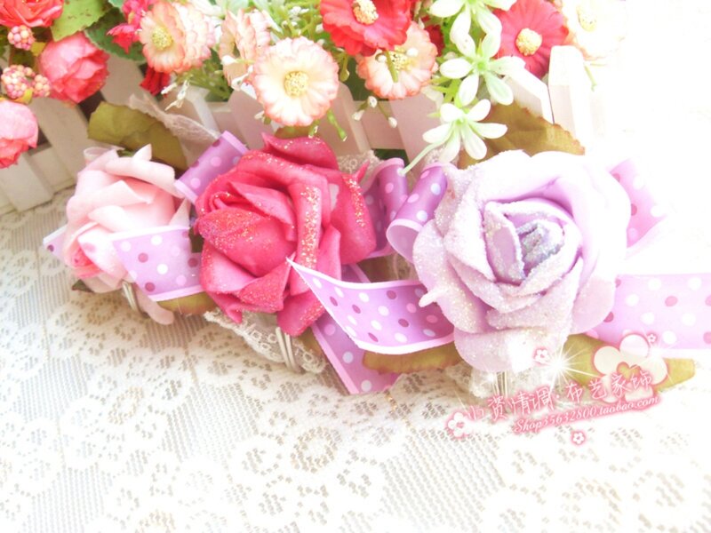 Artificial Flower Arrangement — Pink, Festive