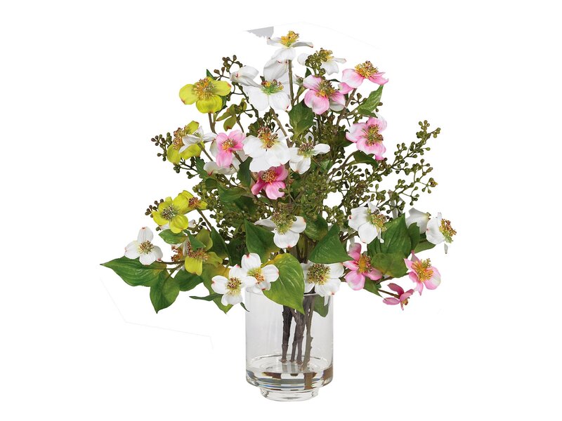 Artificial Flower Arrangement — White