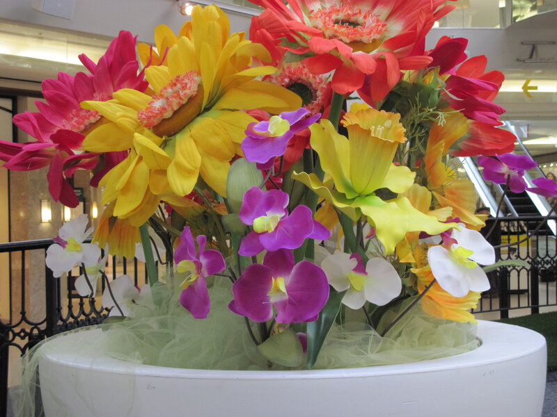 Artificial Flower Arrangement — Yellow