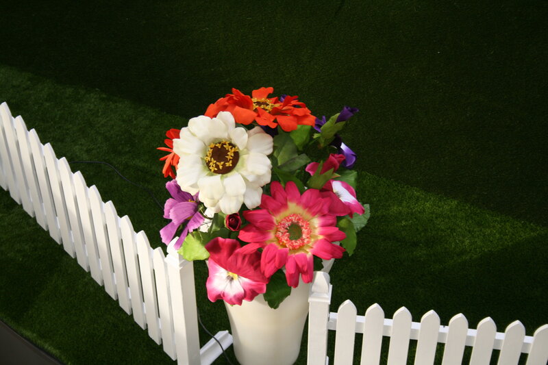Artificial Flower Bouquet — Green