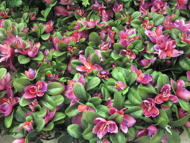 Artificial Flowers and Leaves