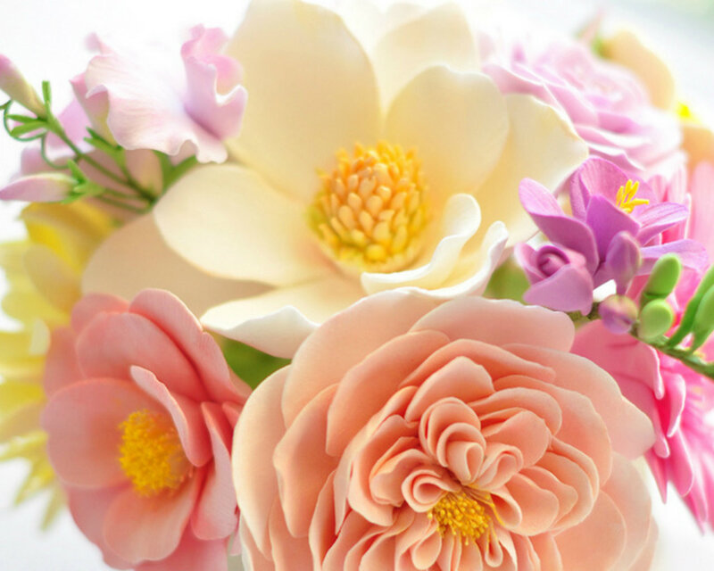 Artificial Flowers Bouquet