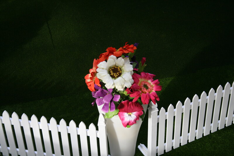 Artificial Flowers in Vase