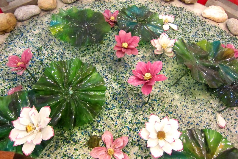 Artificial Lotus Pond