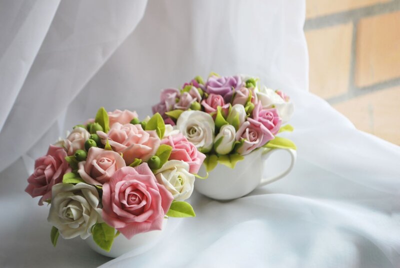 Artificial Rose Bouquets