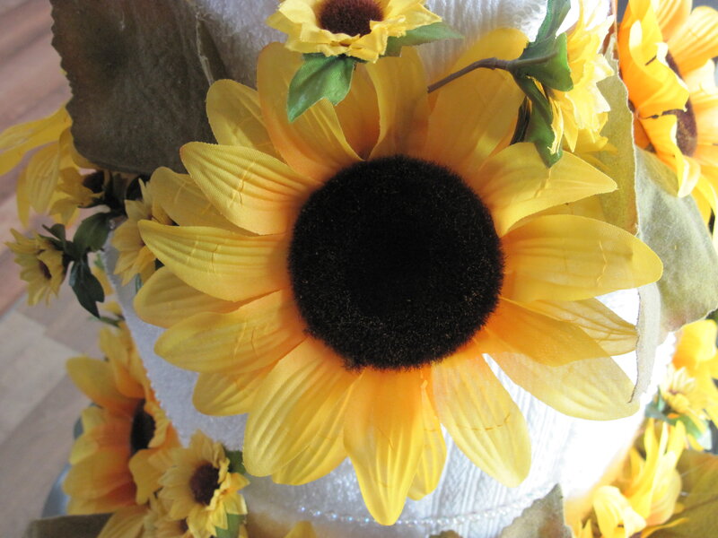 Artificial Sunflower Bouquet — Yellow