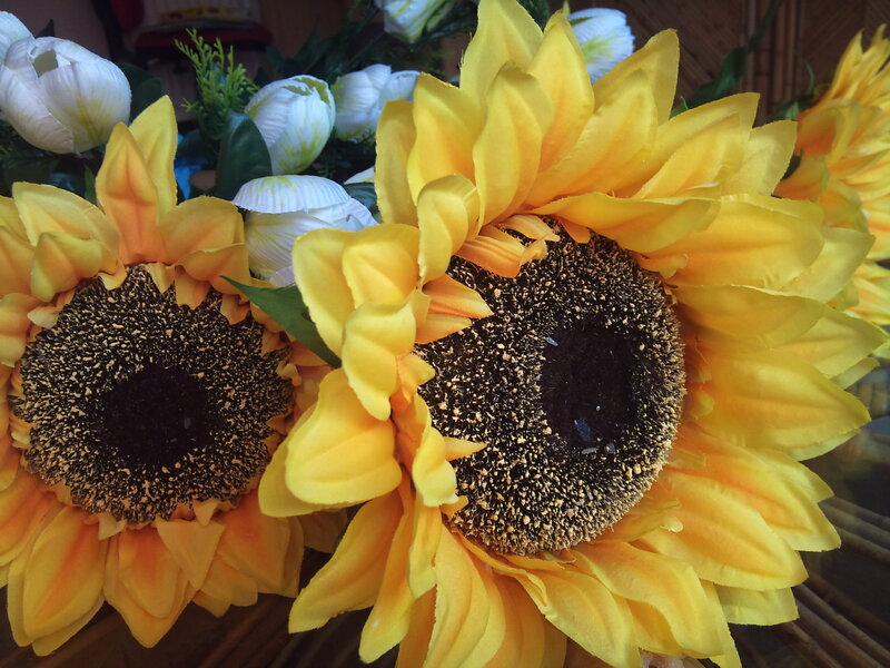 Artificial Sunflowers