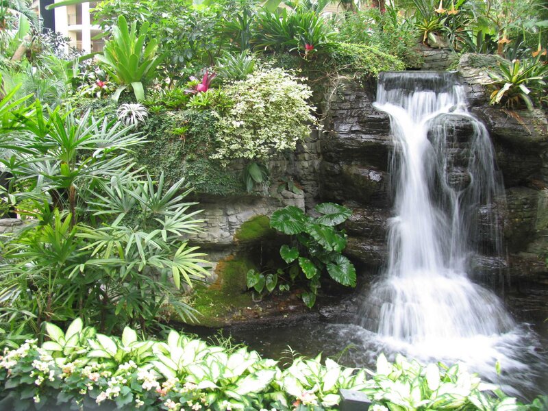 Artificial Waterfall Garden