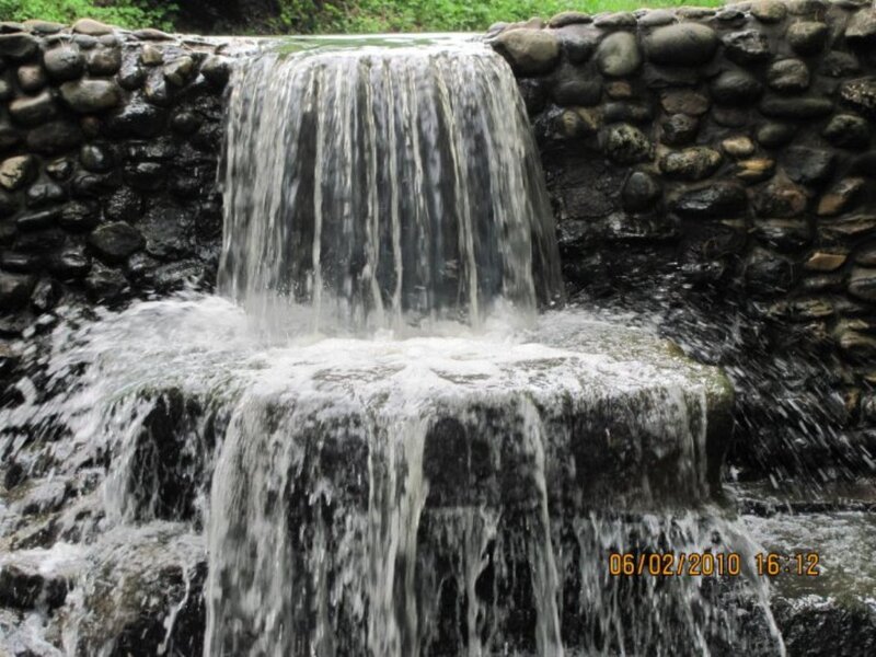 Artificial Waterfall — Gray