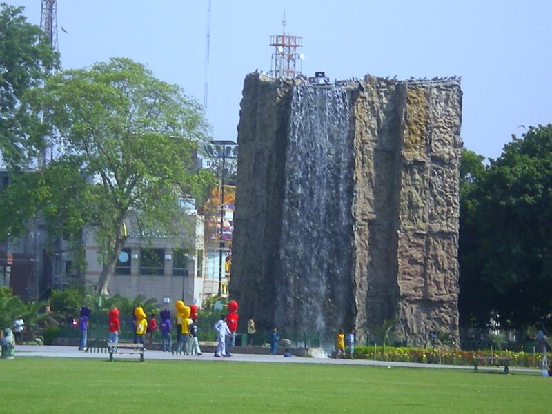 Artificial Waterfall Structure