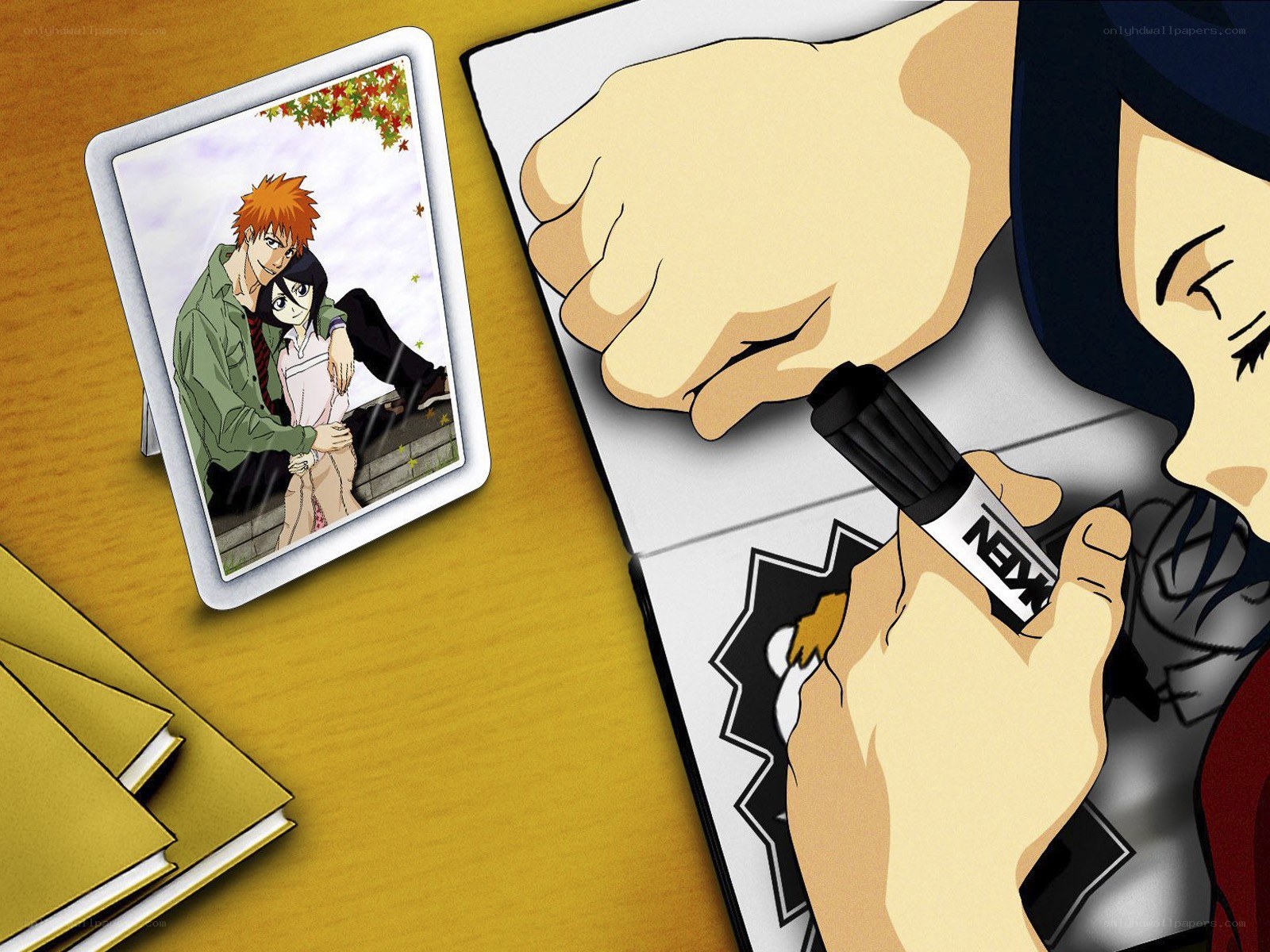 artist drawing anime characters