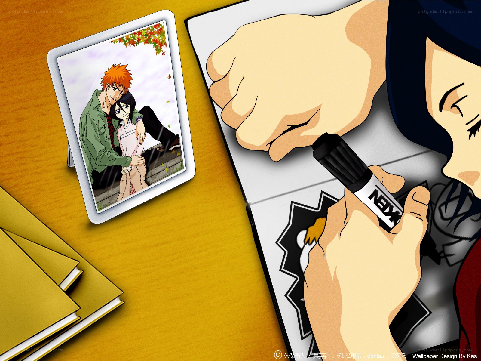 artist drawing anime characters