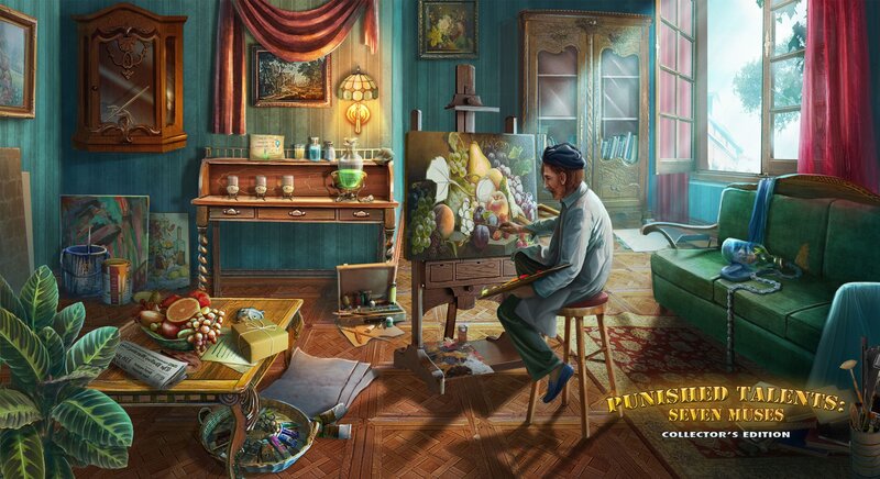 Artist Painting Still Life