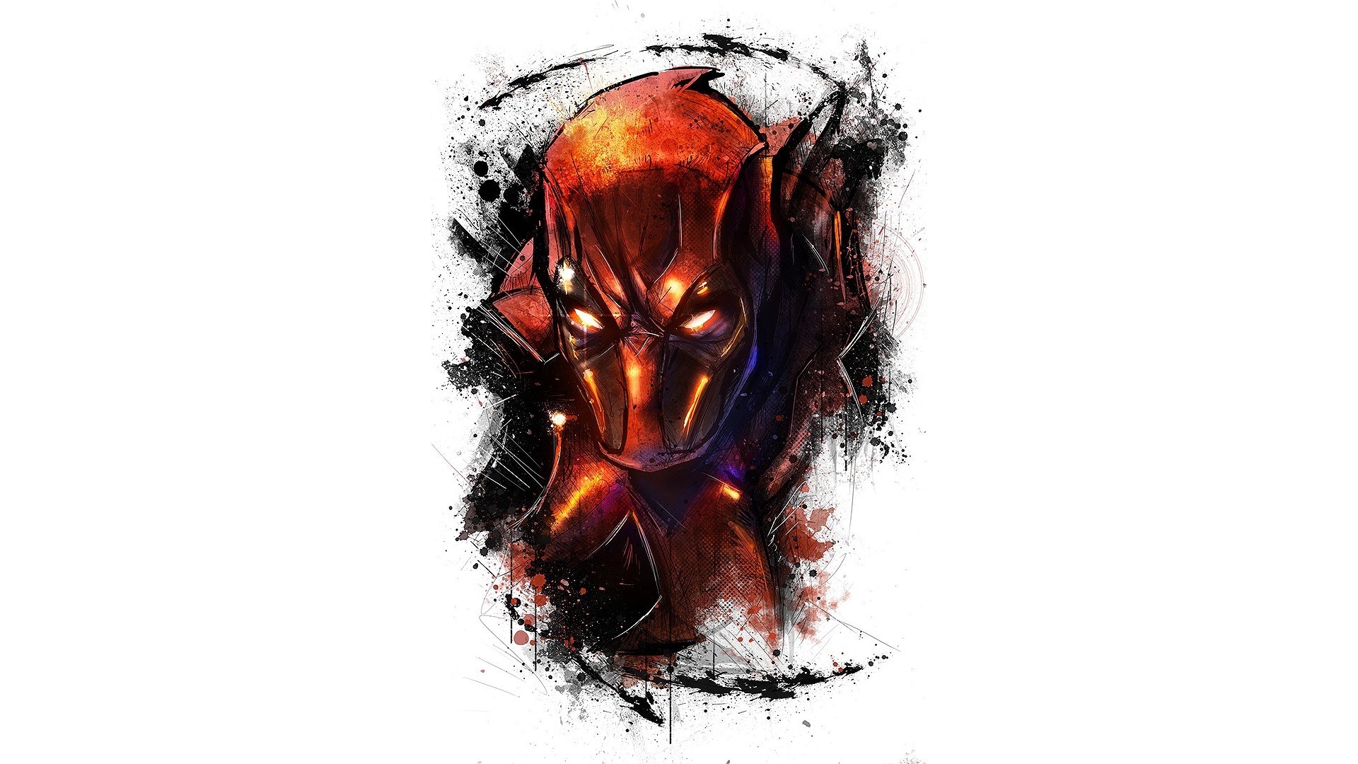 artistic black panther portrait