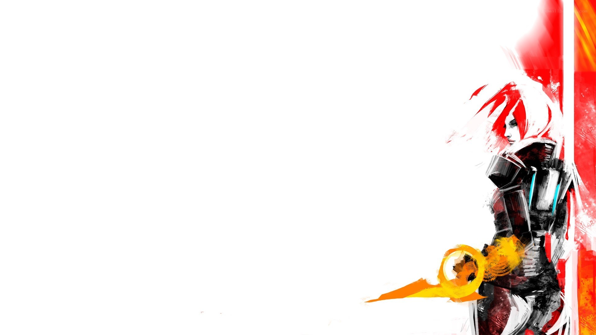 artistic character illustration