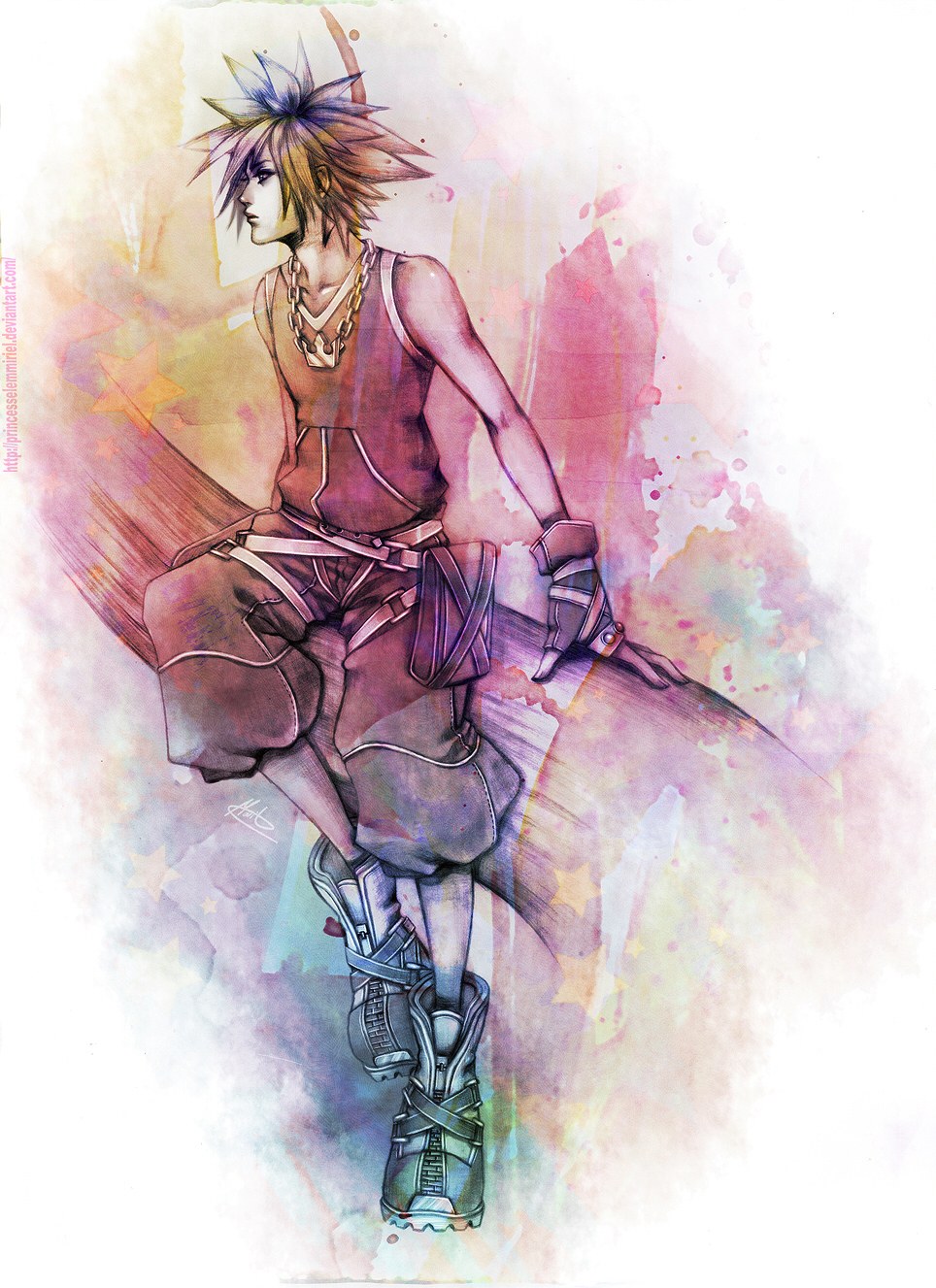 artistic character portrait