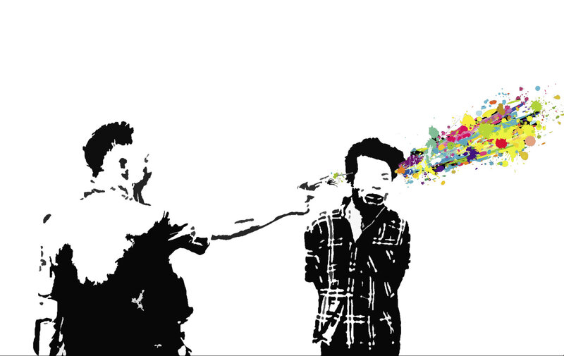 artistic depiction of violence