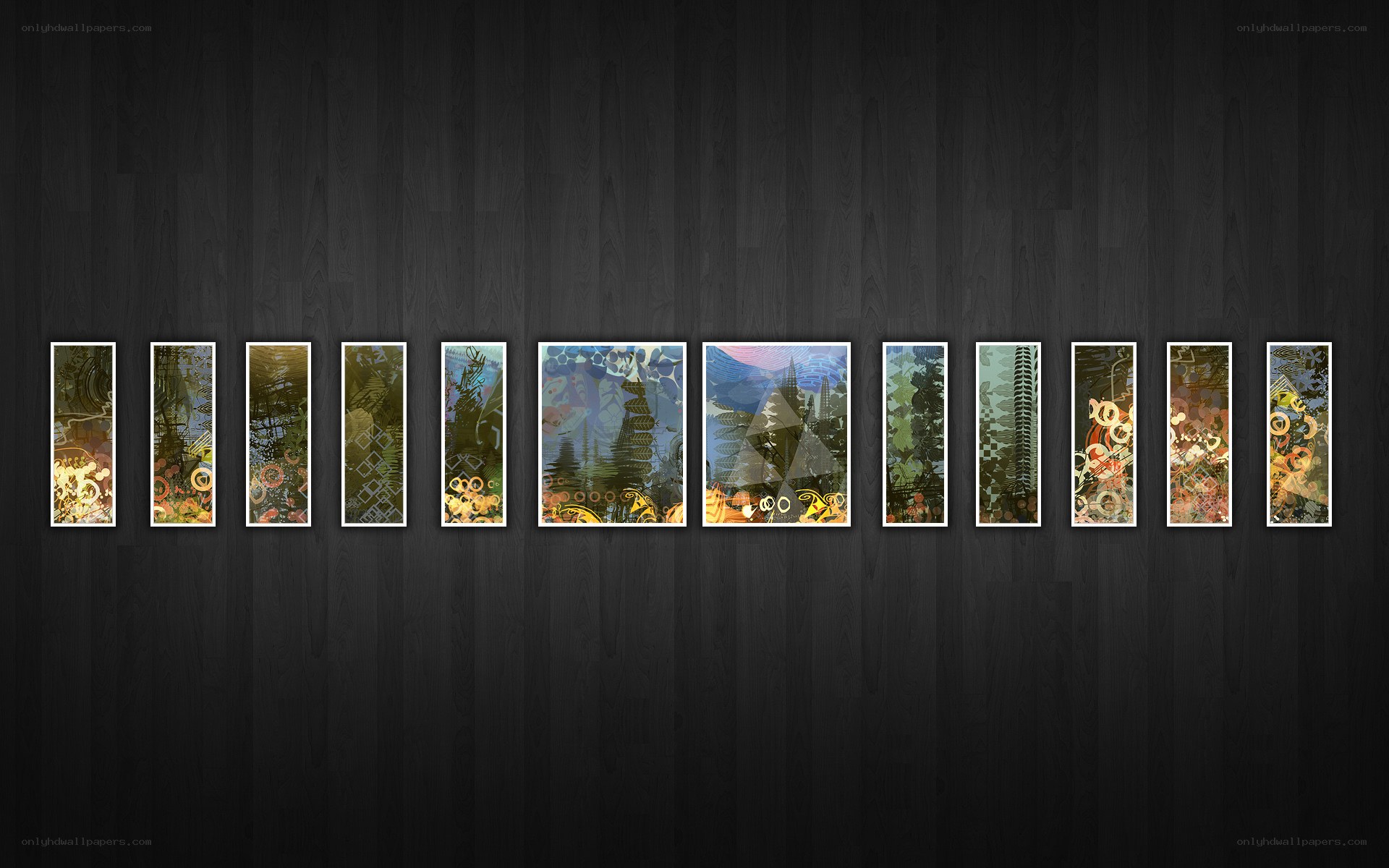 artistic digital collage series