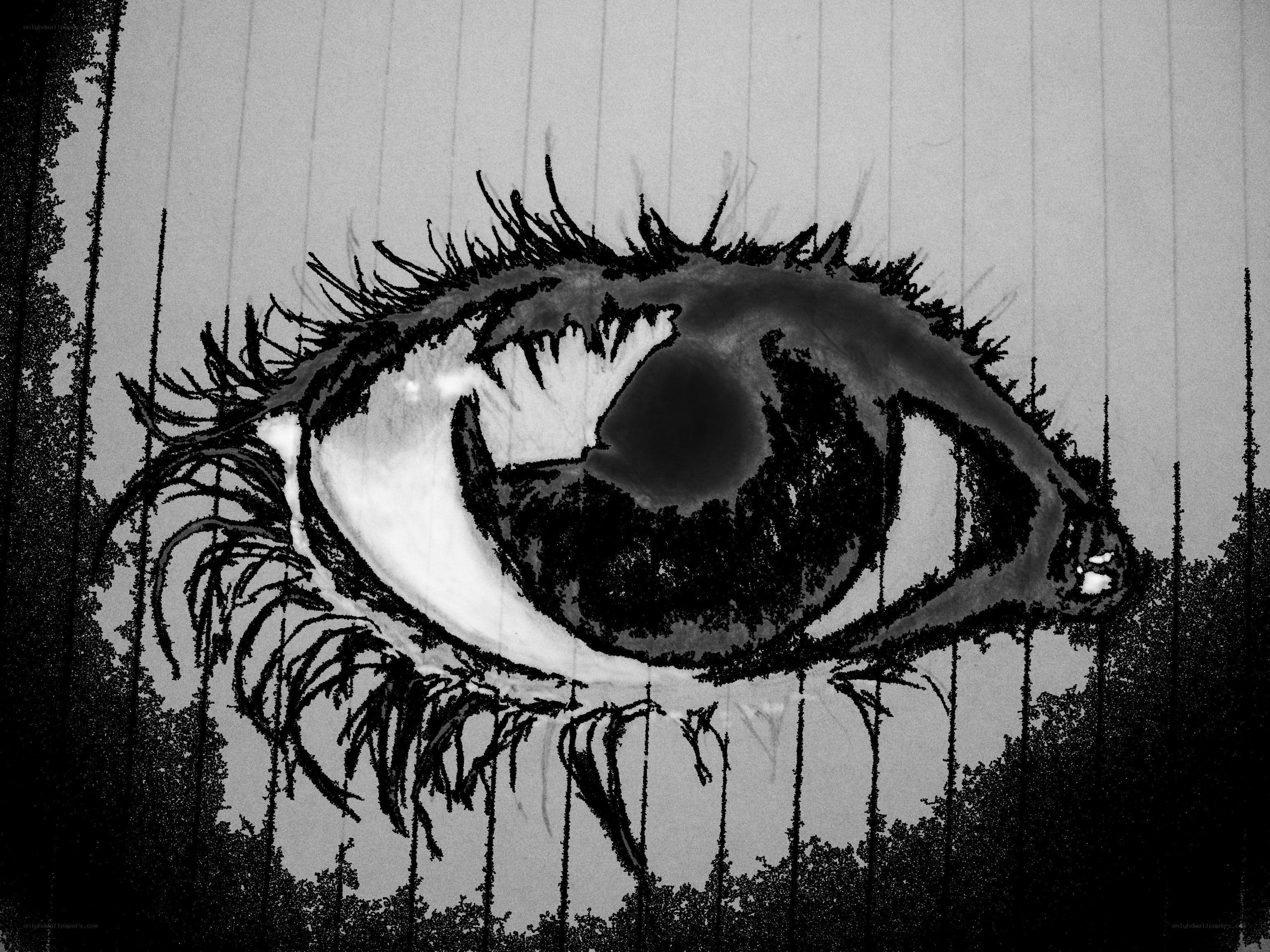 artistic eye drawing