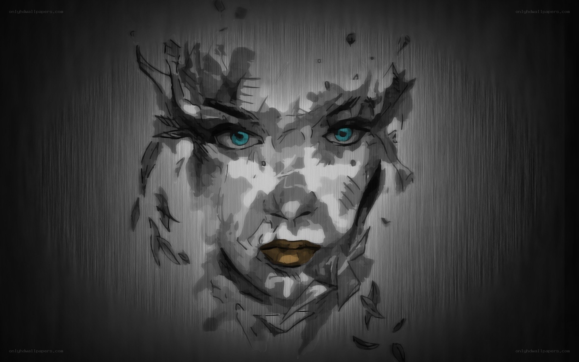 artistic face portrait