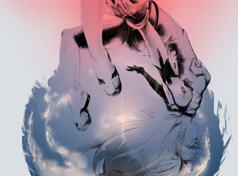 artistic figure sketch
