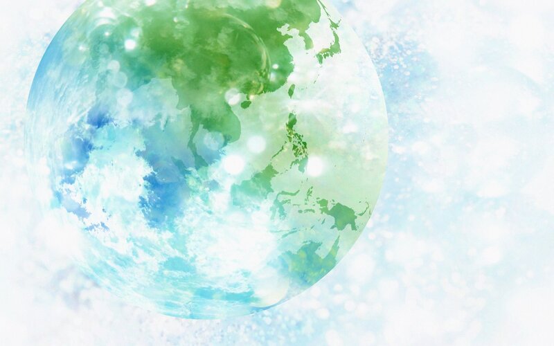 Artistic Globe of Earth