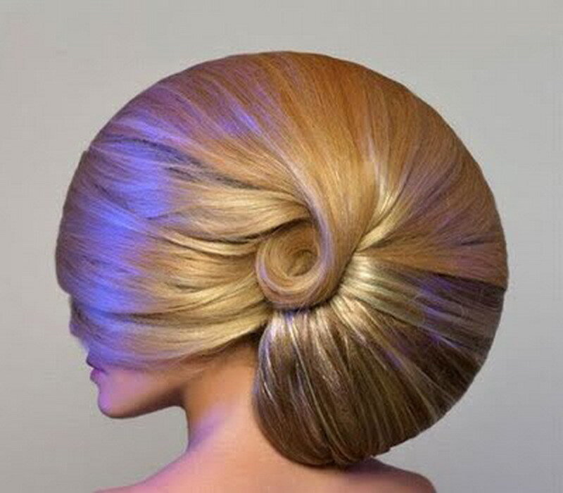 artistic hair sculpture