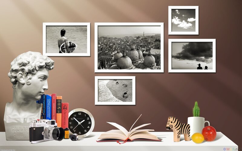 artistic home decor display