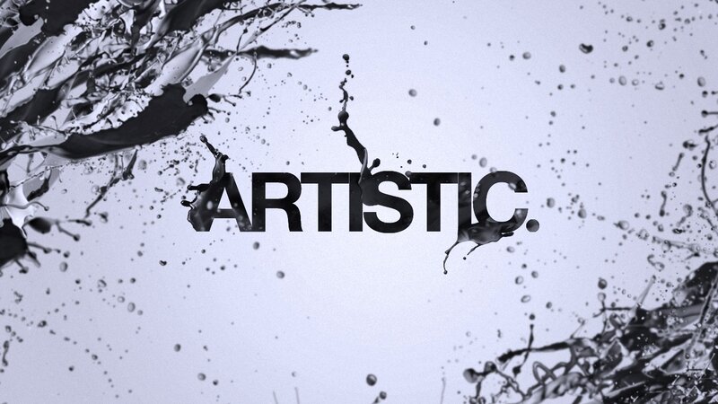 artistic liquid splash
