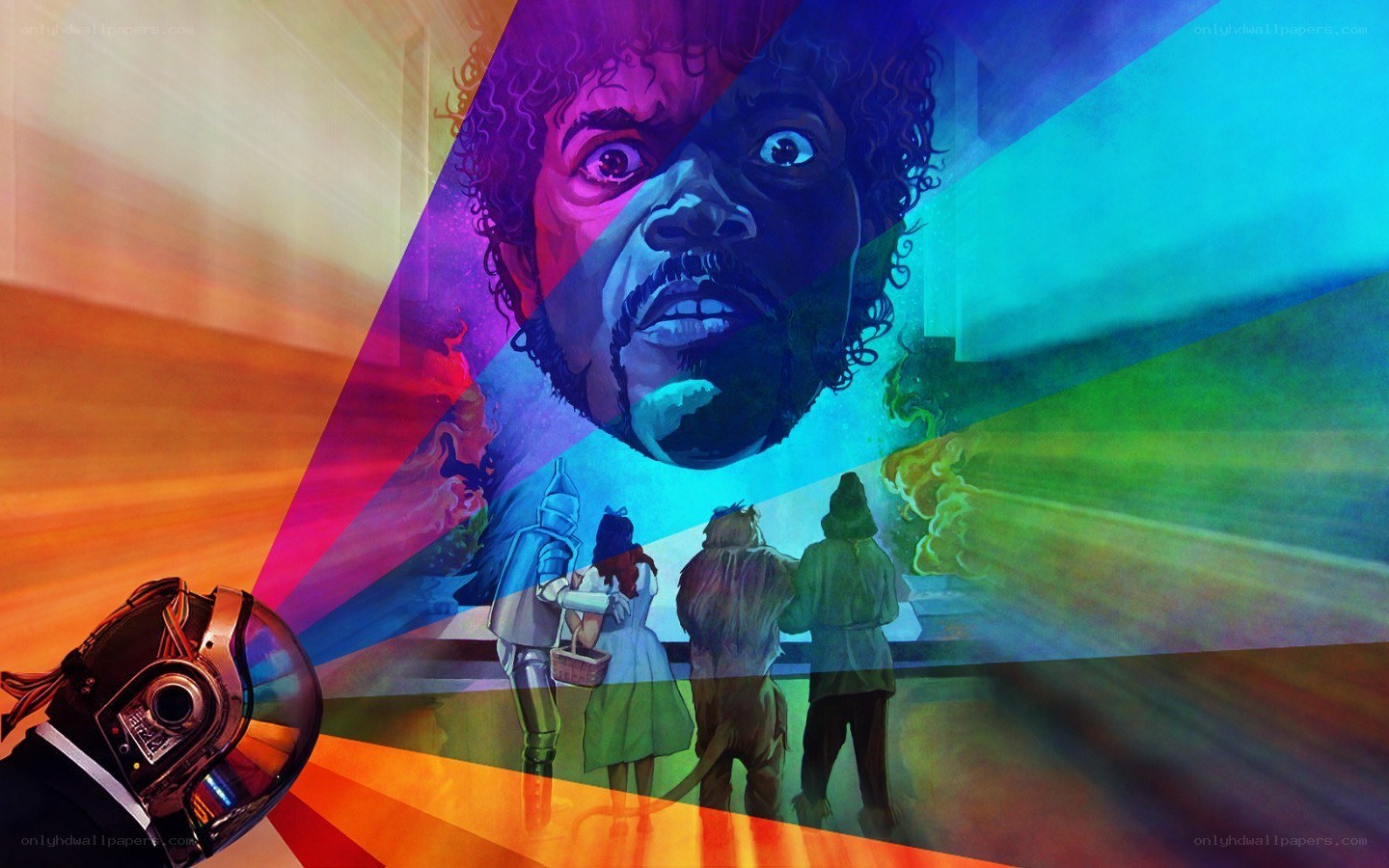 artistic movie collage
