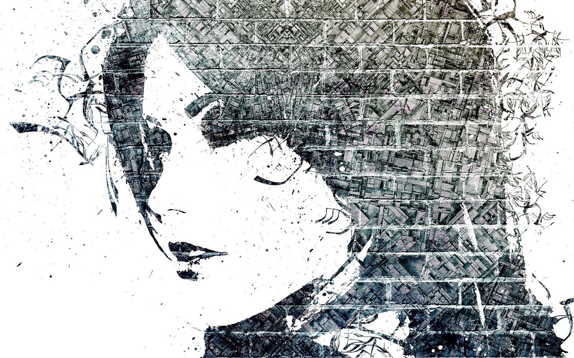 artistic portrait collage