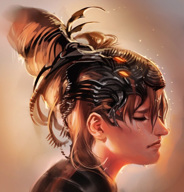 artistic portrait of a character