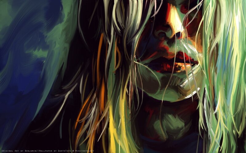 artistic portrait of a character