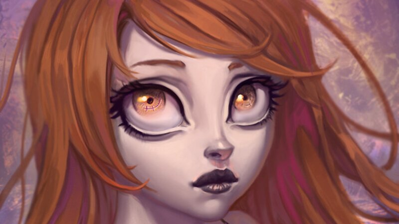 artistic portrait of a character