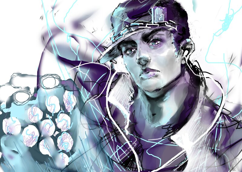 artistic portrait of a character