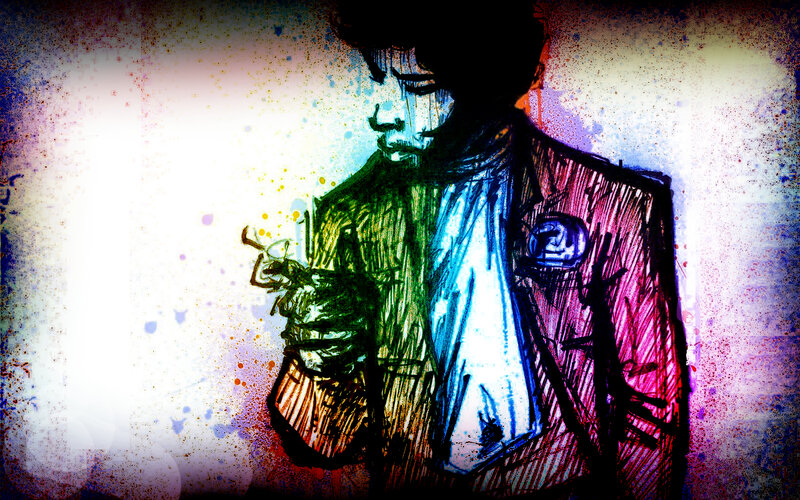 artistic portrait of a man
