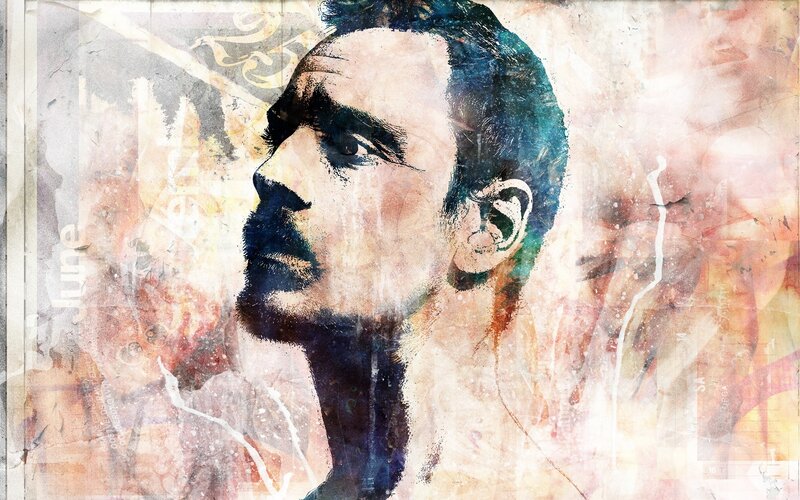 artistic portrait of a man