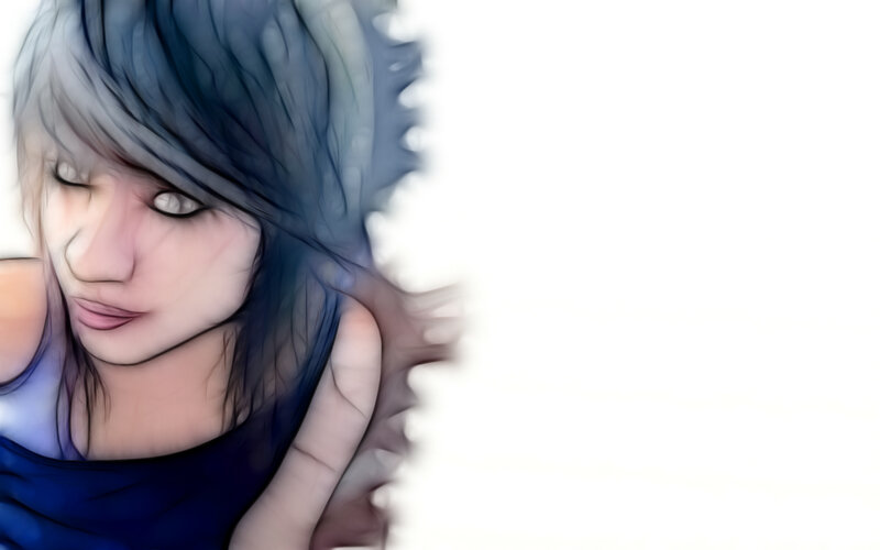 artistic portrait of a person